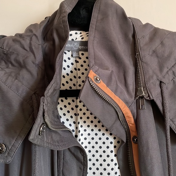 Market and Spruce Utility Parka Jacket - Picture 2 of 6